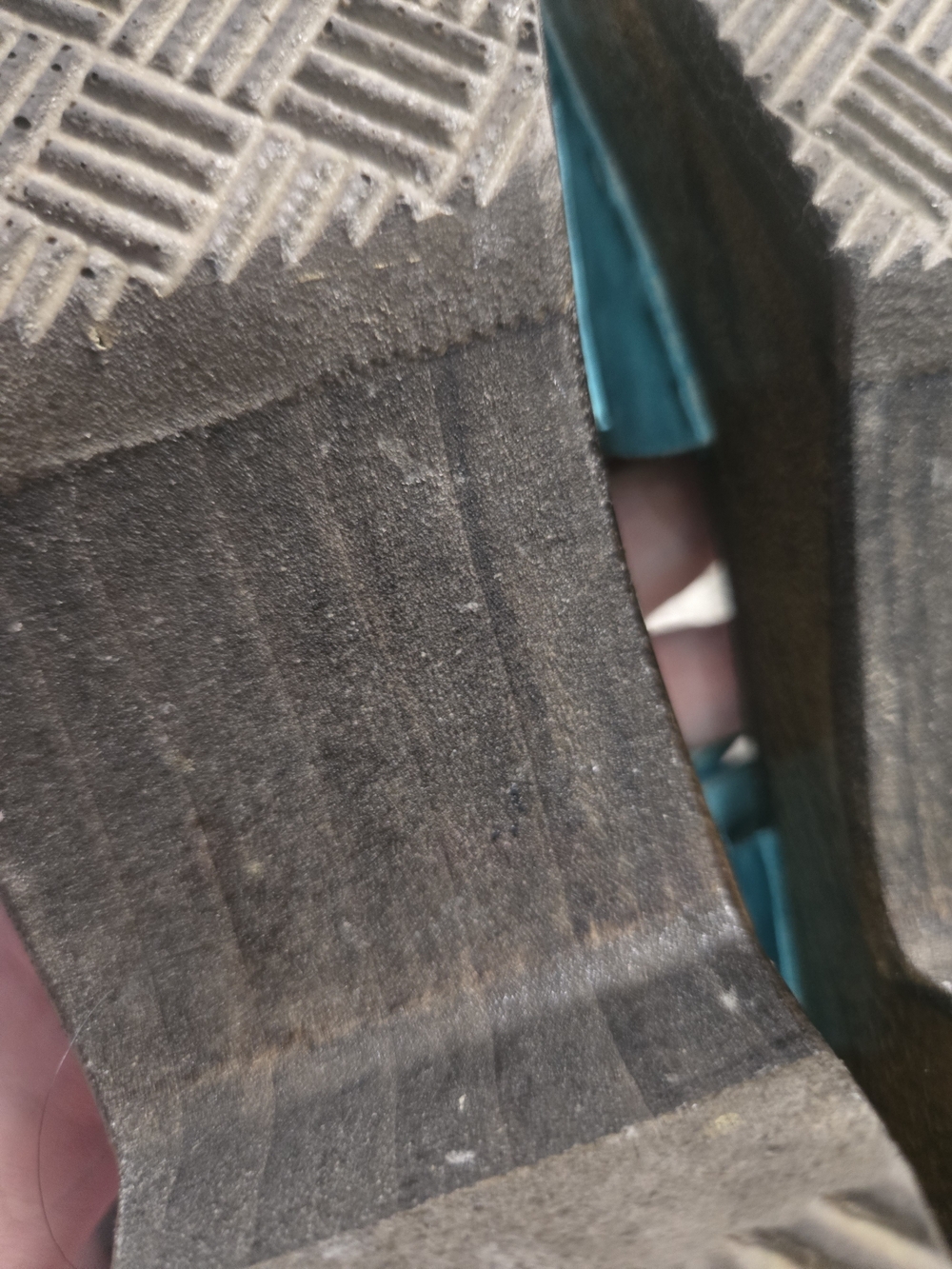 Teal Suede Mary Jane Clogs with Bow - Picture 7 of 13